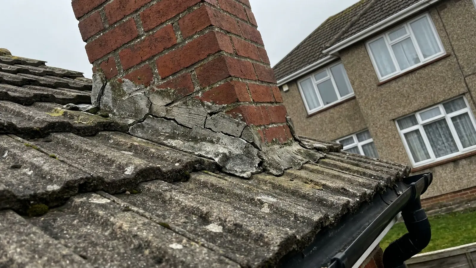 Cement mortar fillet cracking at an abutment